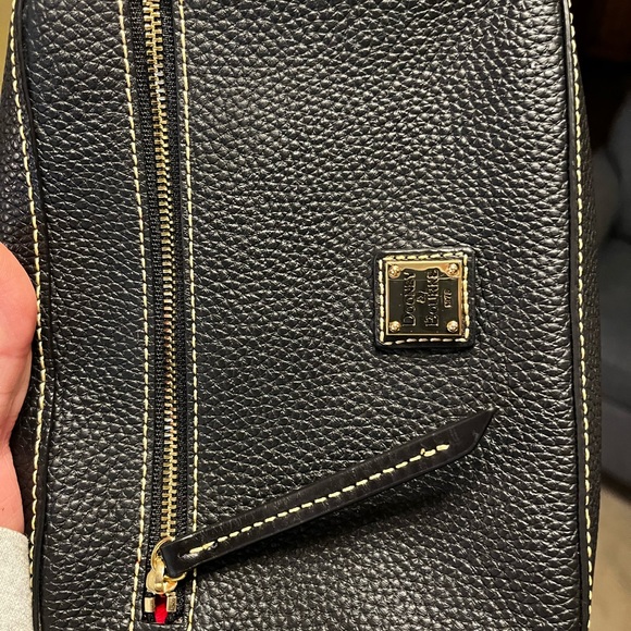 Dooney & Bourke Black Leather Camera Crossbody Bag - Picture 5 of 5